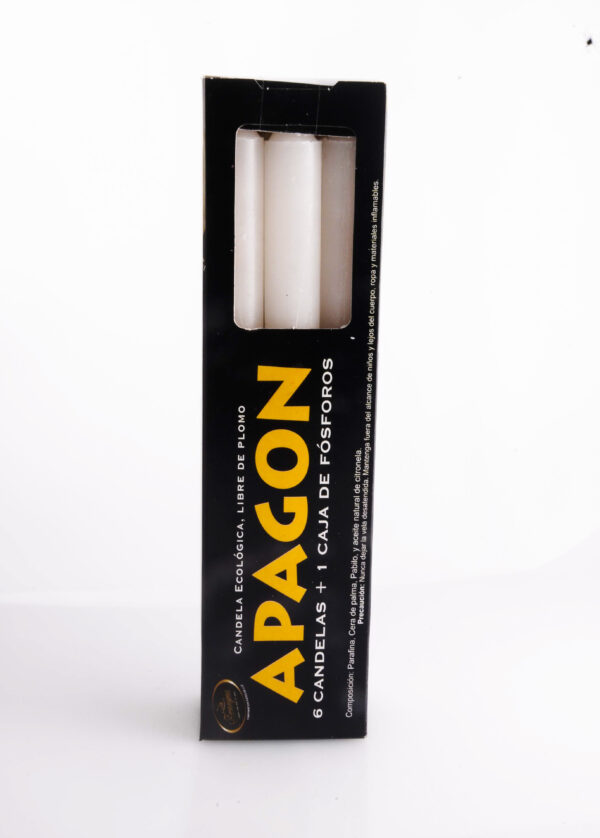 Caja candela apagón + fosforos