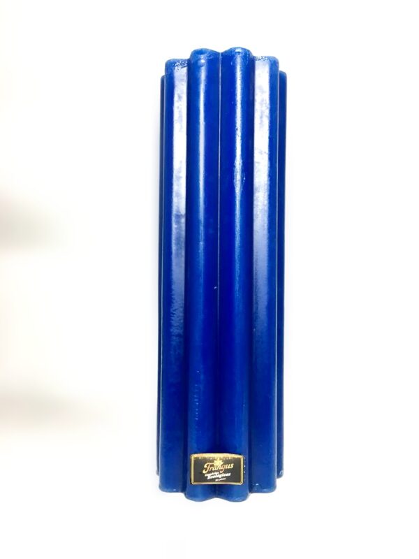 Velon Flor Grande Rayado AZUL