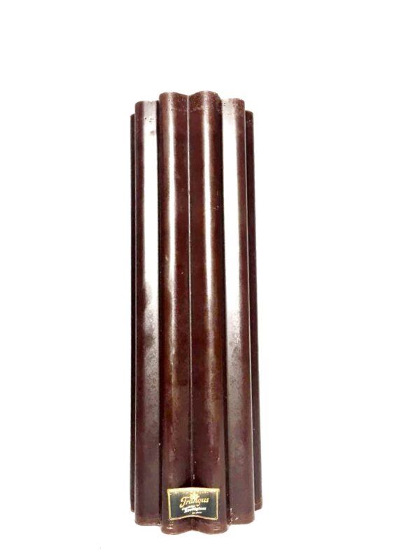 Velon Flor Grande Rayado CAFE