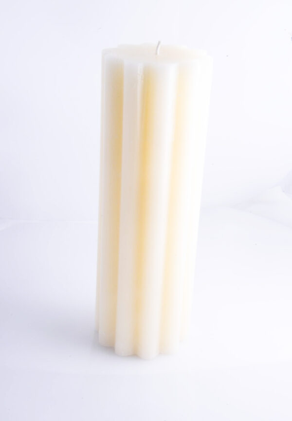 Velon Flor Grande Rayado Ivory